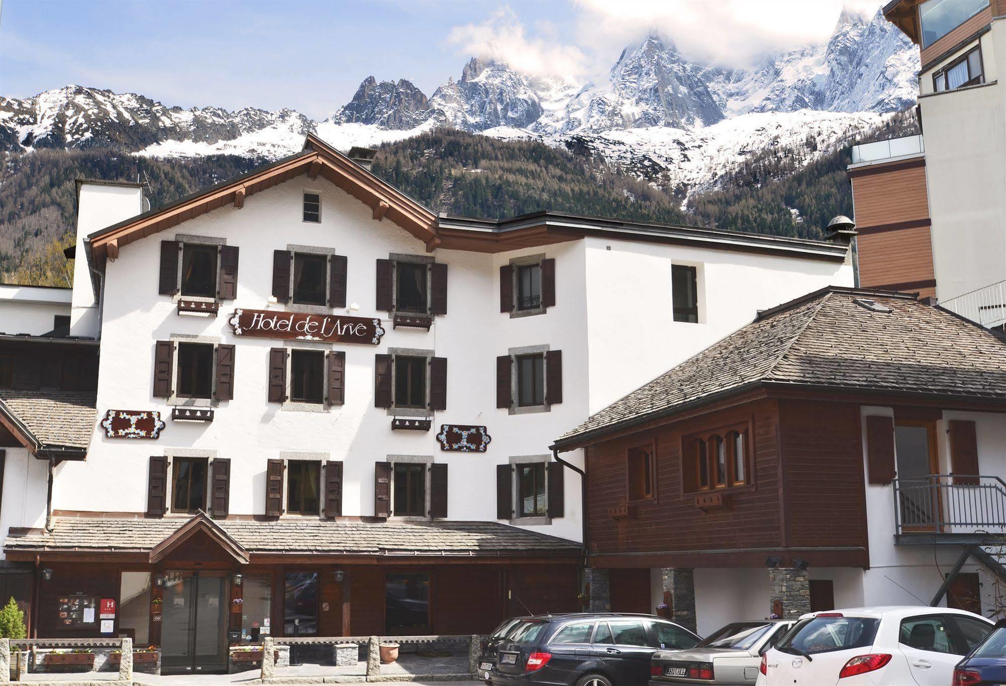 Hotel De L'Arve By Happyculture Chamonix Zewnętrze zdjęcie